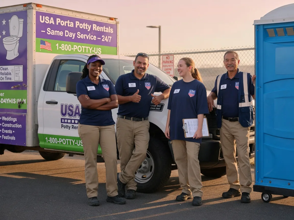 Porta Potty Rental company in West Monroe, LA